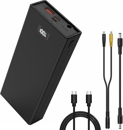 Draagbare Oplaadbare Lithium-ion Batterij 12V 3A voor Diverse Elektronische Apparaten