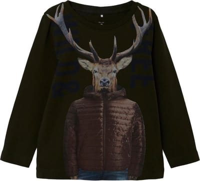 Name it Kinderkleding Jongens Longsleeve Tshirt Odd Rosin - 92