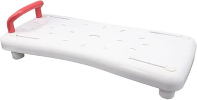 Hangende Badstoel - Douchestoel Ouderen - Veilig Douchen - Sterke Constructie - 70 x 31 cm - Wit