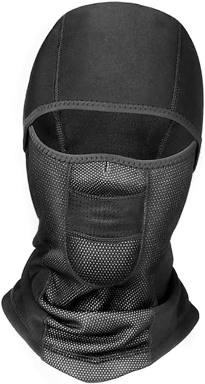 Rijden & Buiten - Gezichtsmasker Zwart Gezichtsbedekking Bedekking Warm Voor Sport