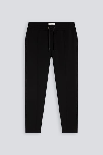 Track pants Serie Felpa Stretch Zwart
