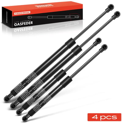 Frankberg 4x gasveer motorkap achterklep voor BMW 3er E46 2000-2007