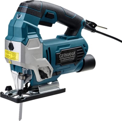 GERMANIA decoupeerzaag 230V 800W met snijlijn laser