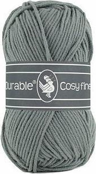 10 x Durable Cosy Fine Ash (2235) - 50 grams - katoen/acryl haakgaren - breigaren