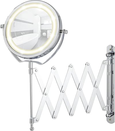 Kosmetikspiegel Brolo Wandspiegel - LED verlichting - vergrotend