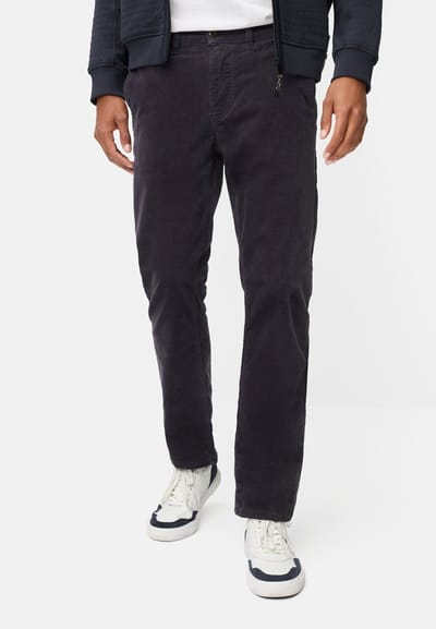 camel active Chino Thermo met warmte-isolerende functie - Maat menswear-35/32 - Marineblauw