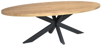 Starfurn Eettafel Dakota | 240 cm | Ovaal