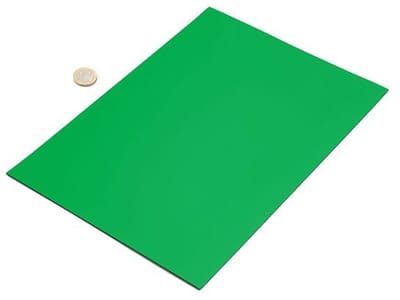 Groene Magnetische Folie A4 – 1 mm dik – beschrijfbaar