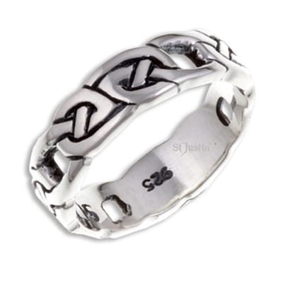 Four Knot Zilveren Ring Maat 53 (SR908.53)