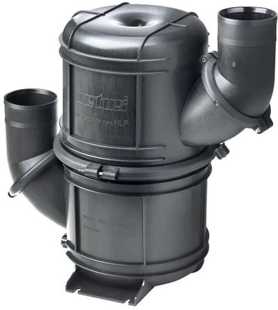 VETUS NLP45HD Heavy Duty Waterlock/Muffler voor 45 mm uitlaatsystemen | NLP45HD