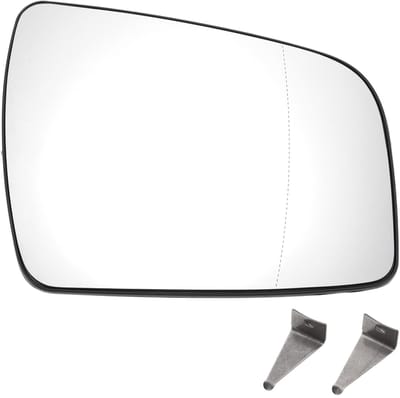Dailygoods - Auto Buitenspiegel Rechts Vervanging - Verwarmd - Aspherisch Glas - Wit - Geschikt voor Opel en Vauxhall - 2009-2014