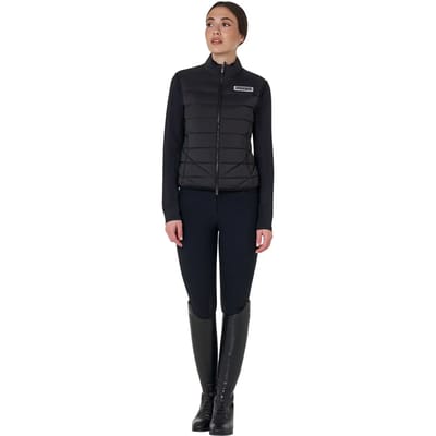 Equestro Nylon Vest Dames XS Zwart