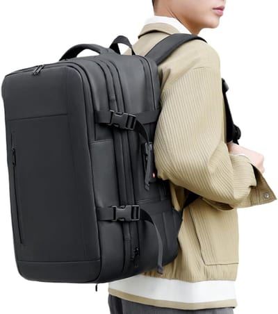 Vacuüm Rugzak - Compressie Tas - Reizen Organiseren - Combinatie Slot - 45x30x20 cm - Enkele Attribuut