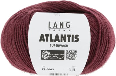 Lang Yarns Atlantis - 70 grijs - Wol/Acryl-Mix Garen