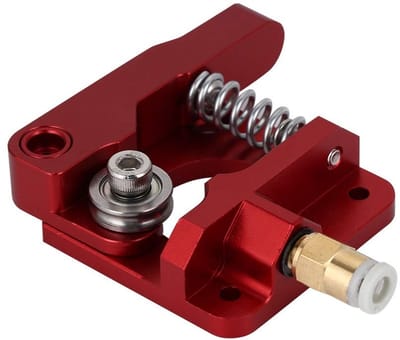 Dailygoods- Extruder verbeterde MK8 - Vervangende Aandrijfwiel - Filamentgeleidingsbuis - Bowden-buisverbinding - Geschikt voor Ender 3 - CR-10 - Schokbestendig ontwerp - 3D-printer