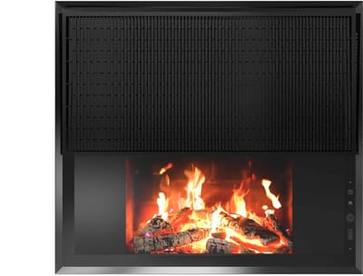 Infrarood paneel openhaard LCD 1700Watt Deluxe - Quality Heating - Wifi - bedienbaar met afstandsbediening