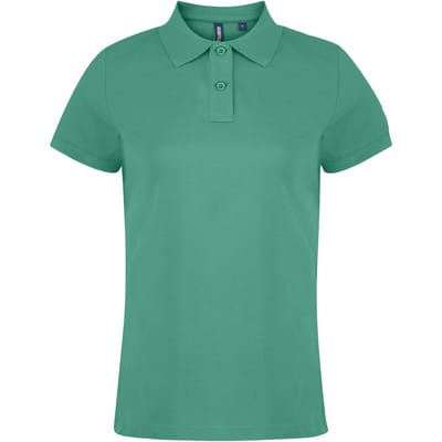 Asquith & Fox Dames/dames Poloshirt met korte mouwen en effen mouwen (Kelly)