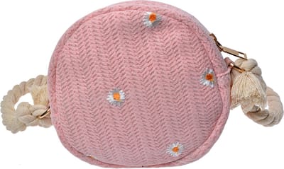 Juleeze Handtas Dames Ø 15 cm Roze Polyester Bloemen