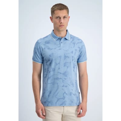 Gabbiano Poloshirt Lovro 2366218 Allure Blue Mannen Maat - XXL