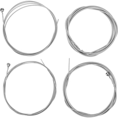 1mm 1.4mm 2mm 2.5mm Cordes de Basse Électrique Durables 4 Cordes Accessoire d'Instrument gray