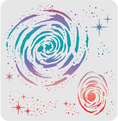 Dailygoods- Sjablonen Herbruikbaar 30x30cm - Stencils voor Schilderen - Sjablonen Hobby Volwassenen - Sjablonen Muur - Creatieve Accessoires - Inspiratie voor Kunstnijverheid - Schilderstencils