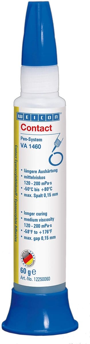 WEICON Contact VA 1460 – Cyanoacrylaatlijm 60 g – Kleurloos