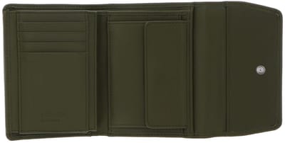 PICARD Leren portemonnee Bingo Flap Wallet Olive olijfgroen