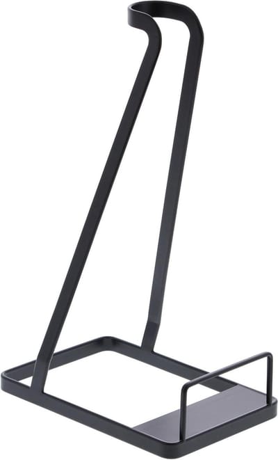 Standaard voor Stofzuiger - Stofzuigerhouder Oplader - Stofzuiger Opbergen - Gestroomlijnd Ontwerp - 15 x 24 x 38 cm - Zwart