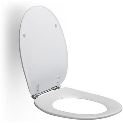 Pressalit Care WC seat Dania open front, with cover R38000-D92999