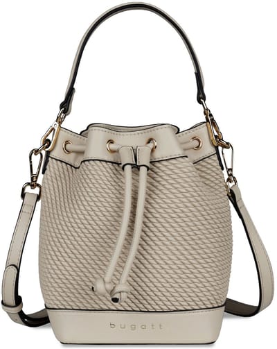bugatti handtas schoudertas Julice Bucket Bag Sand Taupe