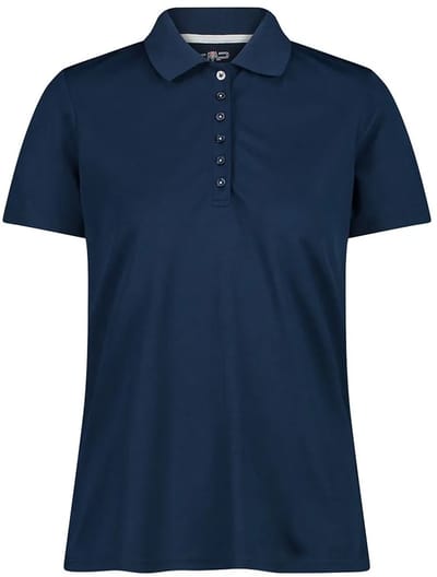 Cmp 3t59676 Korte Mouw Poloshirt Blauw XS Vrouw
