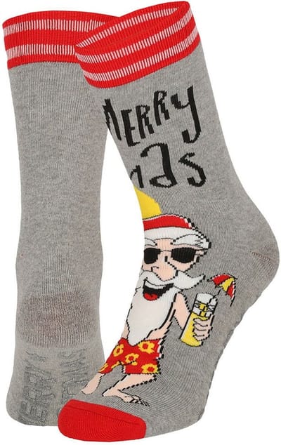 Foute Kerstsokken - voor heren - maat 41-46 - Merry Xmas - Kerst thema sokken
