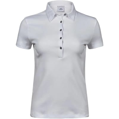 Tee Jays - Women´s Pima Cotton Polo - White - S