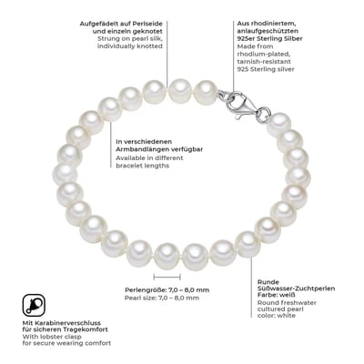 Valero Pearls Armband