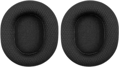 Vervangende Oorkussens - Zwarte Mesh-Hoofdtelefoonafdekking Compatibel Met Gamingheadsets - Comfortabele Koptelefoon Accessoires voor Lange Speelsessies.