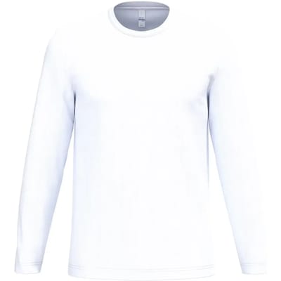 iDeal Basic Brand iDeal150 uniseks T-shirt LSL IB313 - Ideal White - S