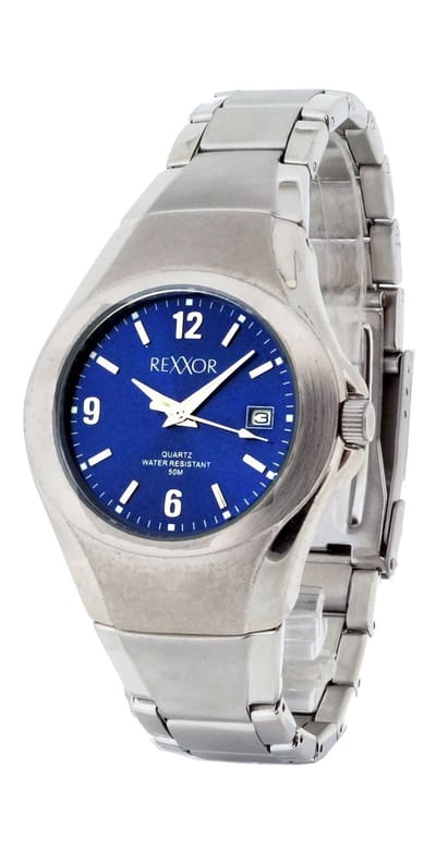 Rexxor 242-7105-98 Horloge - Staal - Zilverkleurig - Ø 38 mm