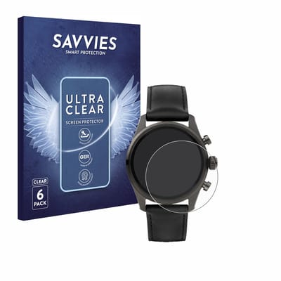 Savvies - Screenprotector voor Montblanc Summit 3 - Folie Beschermfolie transparant 6 Stuks