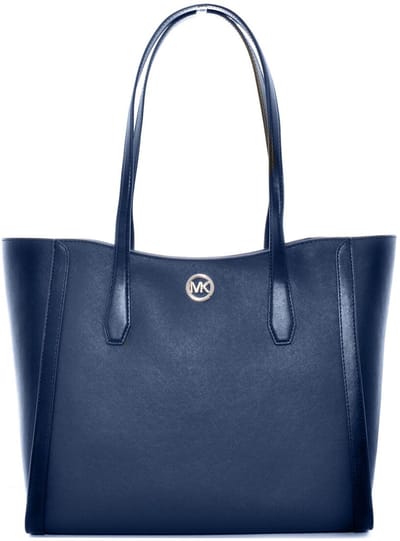 Schoudertas Michael Kors Leida Blauw 33 X 30 X 12 CM