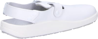 Abeba Werk schoenen Rubber werksandalen – leer, Src, Sanitsclog
