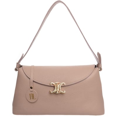 Anna Luchini Rose Rundleer Tas