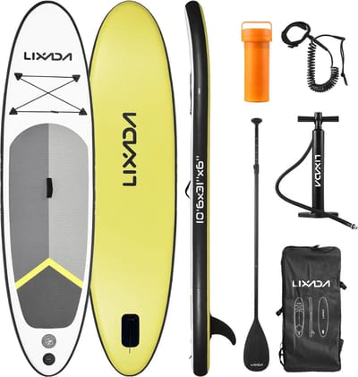 Livano Sup Board - Opblaasbaar - Supboard - Sup Boards - Paddle - Kayak - Zwart