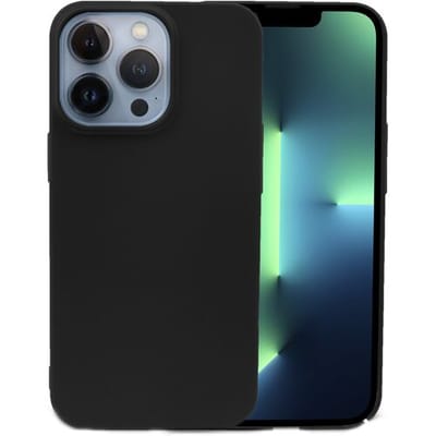 ShieldCase telefoonhoesje geschikt voor Apple iPhone 13 Pro Max ultra thin case - zwart - Dun hoesje - Ultra dunne case - Backcover hoesje - Shockproof dun hoesje