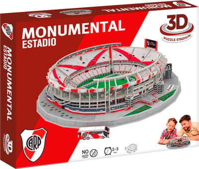 River Plate Estadio Monumental - 3D Puzzel