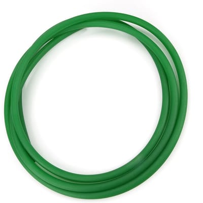 Groene Ruwe Oppervlak PU Polyurethaan Ronde Riem voor Aandrijfoverbrenging(12mm*3m)