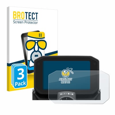 BROTECT - Screenprotector voor Honda Hornet CB 750 2024 - Folie Beschermfolie Beschermglas matte 3 Stuks