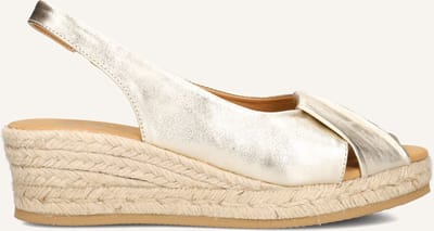 AYANA Omo26yu946 Espadrilles - Met Sleehak - Dames - Goudkleurig - Maat 42