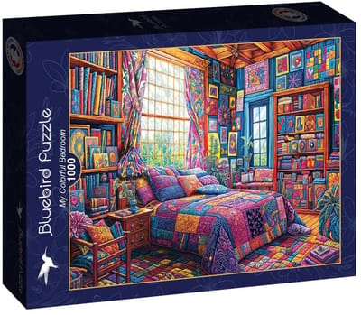 My Colorful Bedroom Puzzel 1000 Stukjes