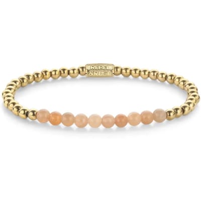 Rebel and Rose RR-40139-G - Sunstone meets Yellow Gold - Armband-Maat S