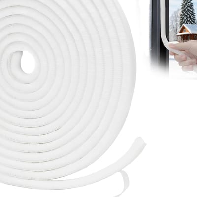 Zelfklevende Borstelafdichting 6 Meter - Tochtstrip voor Deuren en Ramen - Isolerend en Geluidsdicht